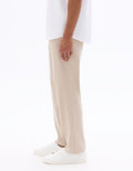 Celio 24H loose stretch pants - Beige