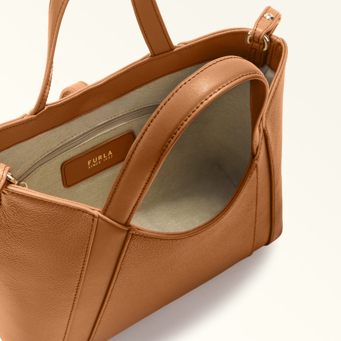 Tote Gcc-Furla Goccia Brandy