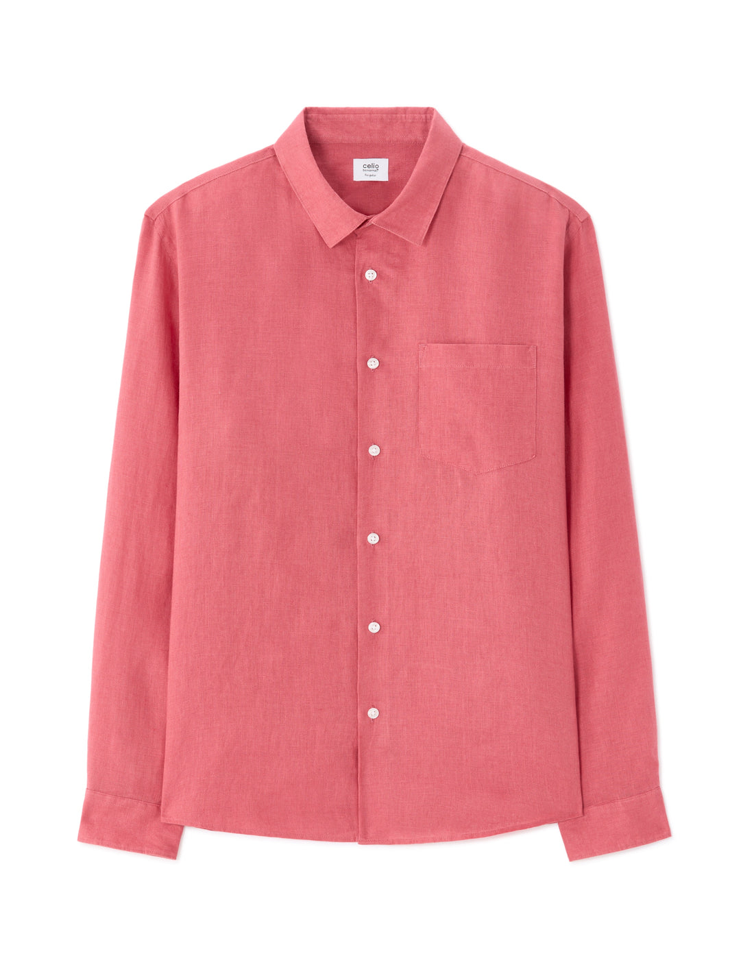 Red Long Sleeves Shirt for Men