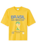 Celio FIFA CLASSICS - FIFA WORLD CUP™ - Yellow T-shirt Brazil 2014 - Yellow