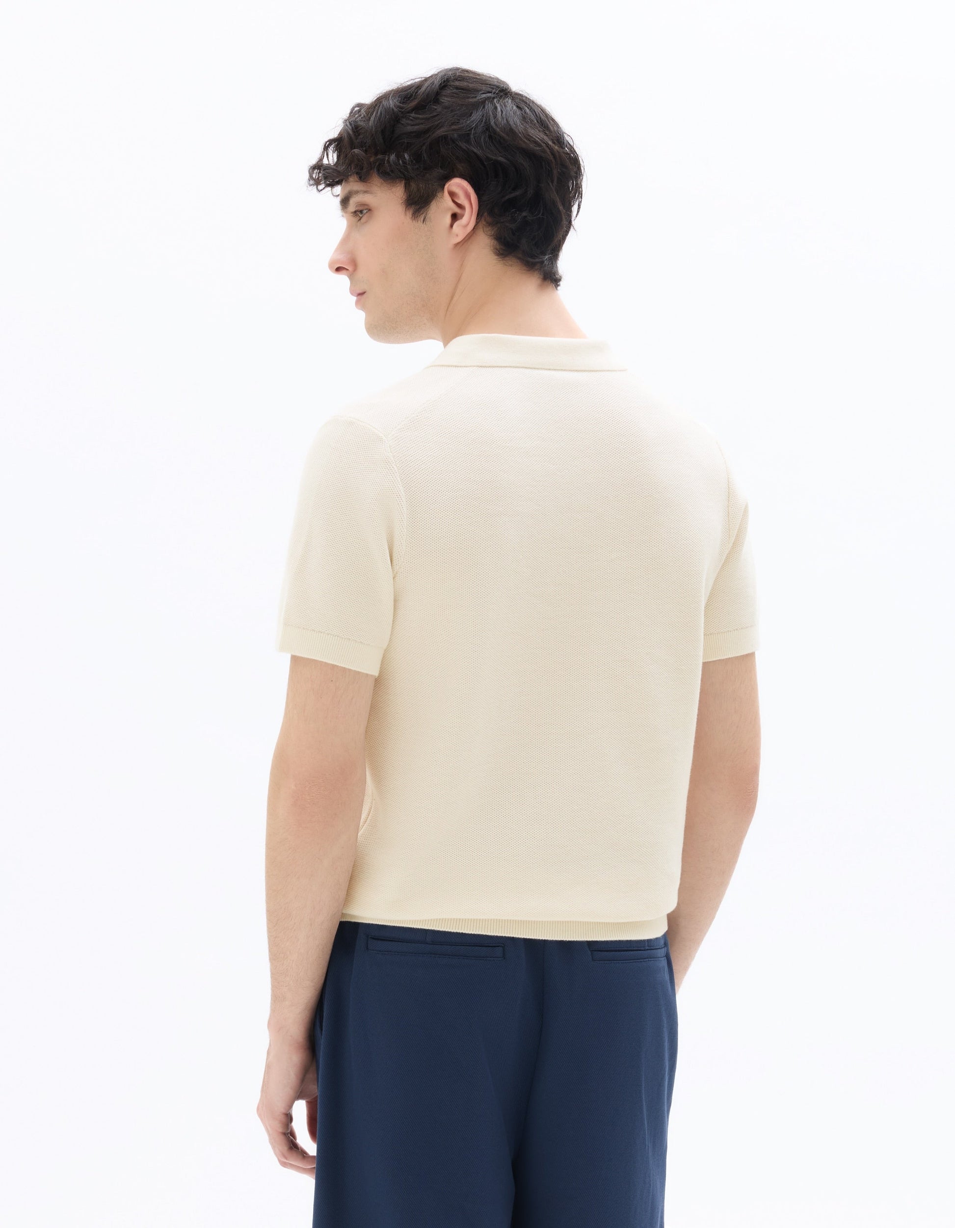 Regular Fit pique Polo Shirt 100% Cotton Knit Celio