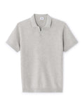 Grey Mel Short Sleeves Polo - Celio Lebanon