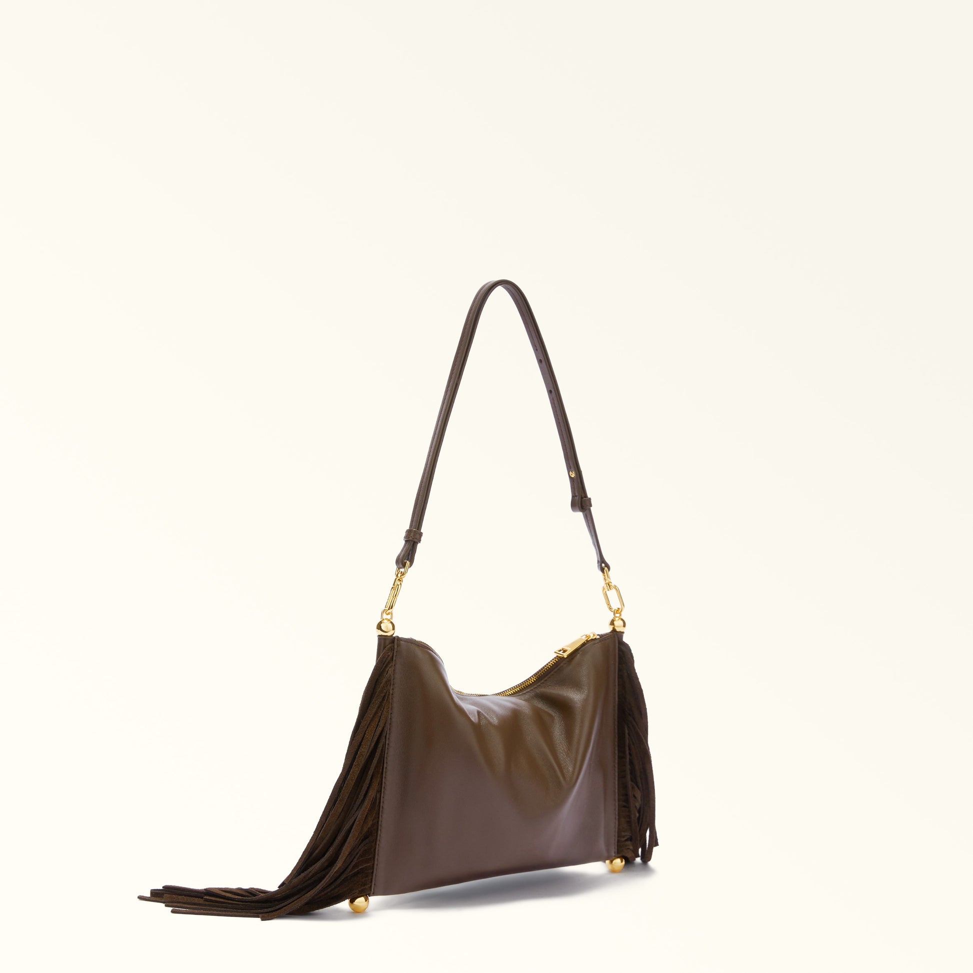 Furla Sfera Soft Xl Shoulder  Bag In Leather