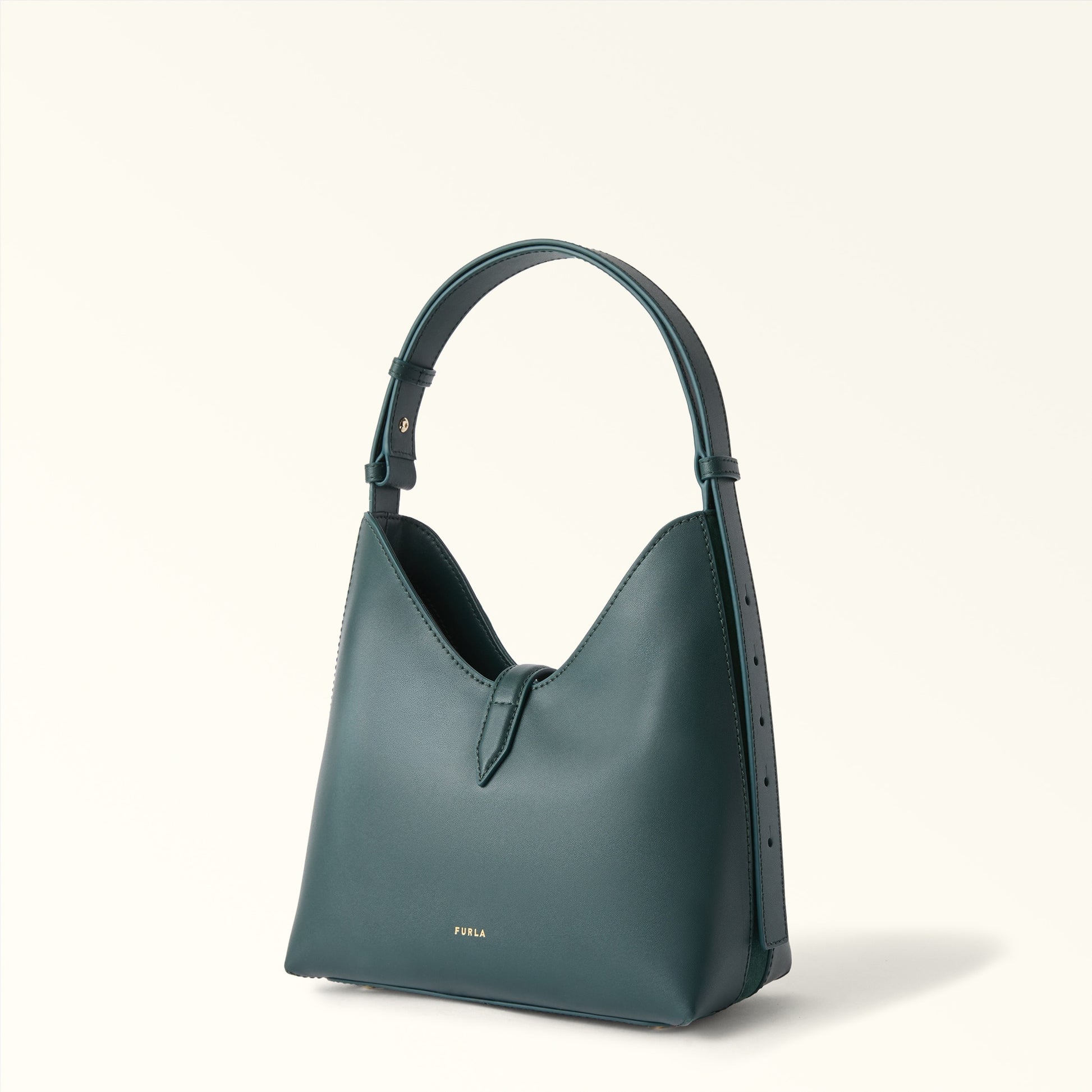 Furla Goccia S Hobo in Green - Bags 