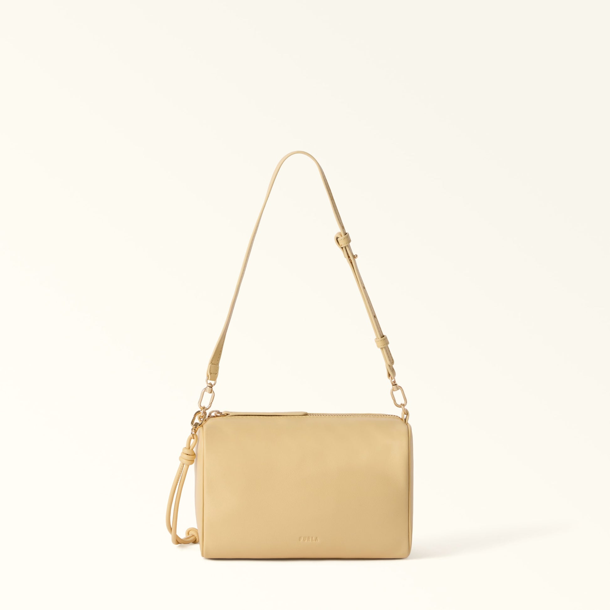 Furla Talia Mini Crossbody in White - Bags 