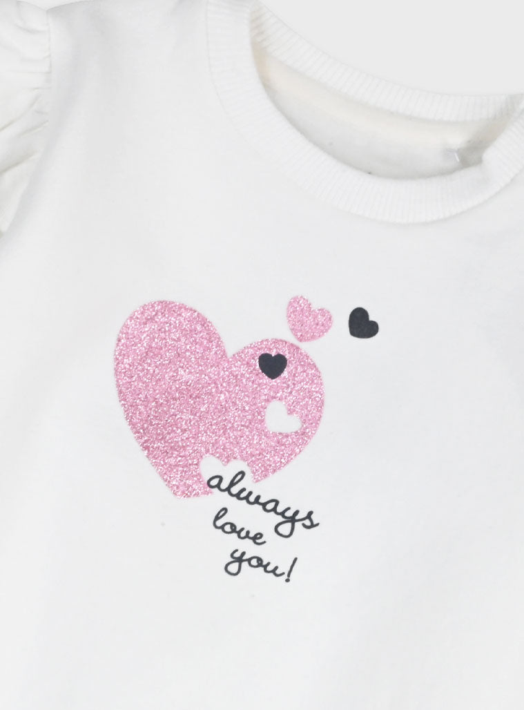  Pink Infant'S Set(Blouse,Trousers) For Girl