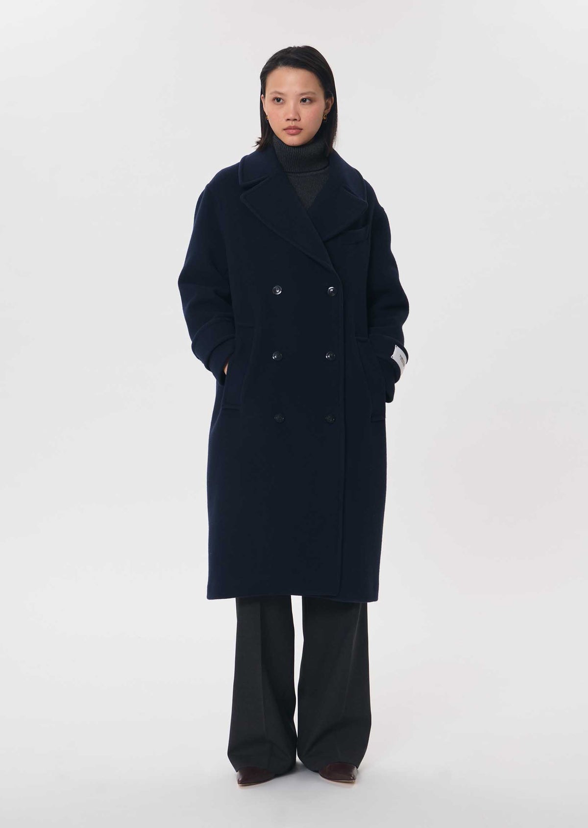 Maximilien coat in navy by Tara Jarmon