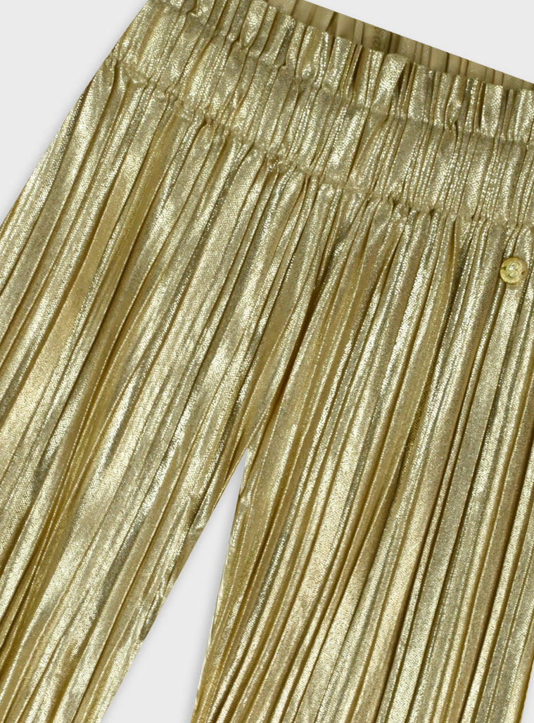 Girl Trousers - Gold