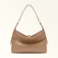 Furla Sfera Soft L Shoulder  Bag In Leather