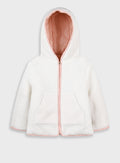 Children's Pink Jacket Double Face For Girl