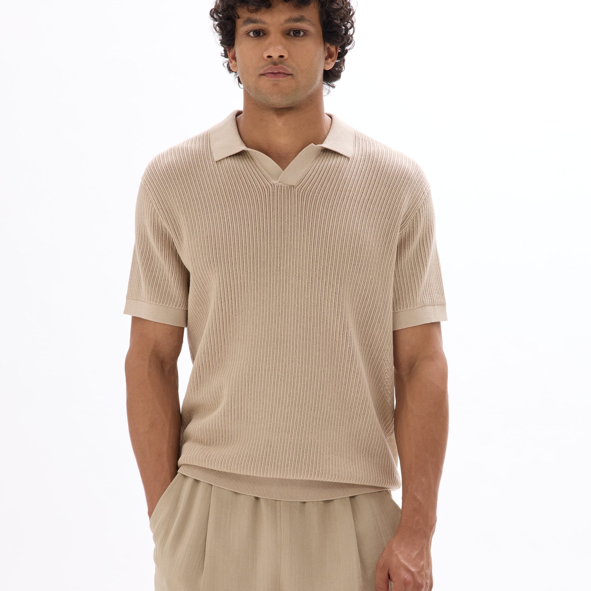 MENUR SAND SS POLO - Celio lebanon