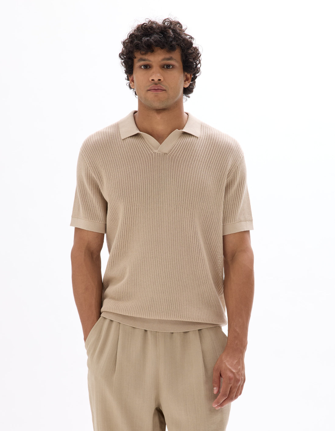 MENUR SAND SS POLO - Celio lebanon