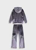 Children's Anthracite Tracksuit For Girl