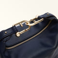 Furla Tonie Mini Hobo Bag In Leather