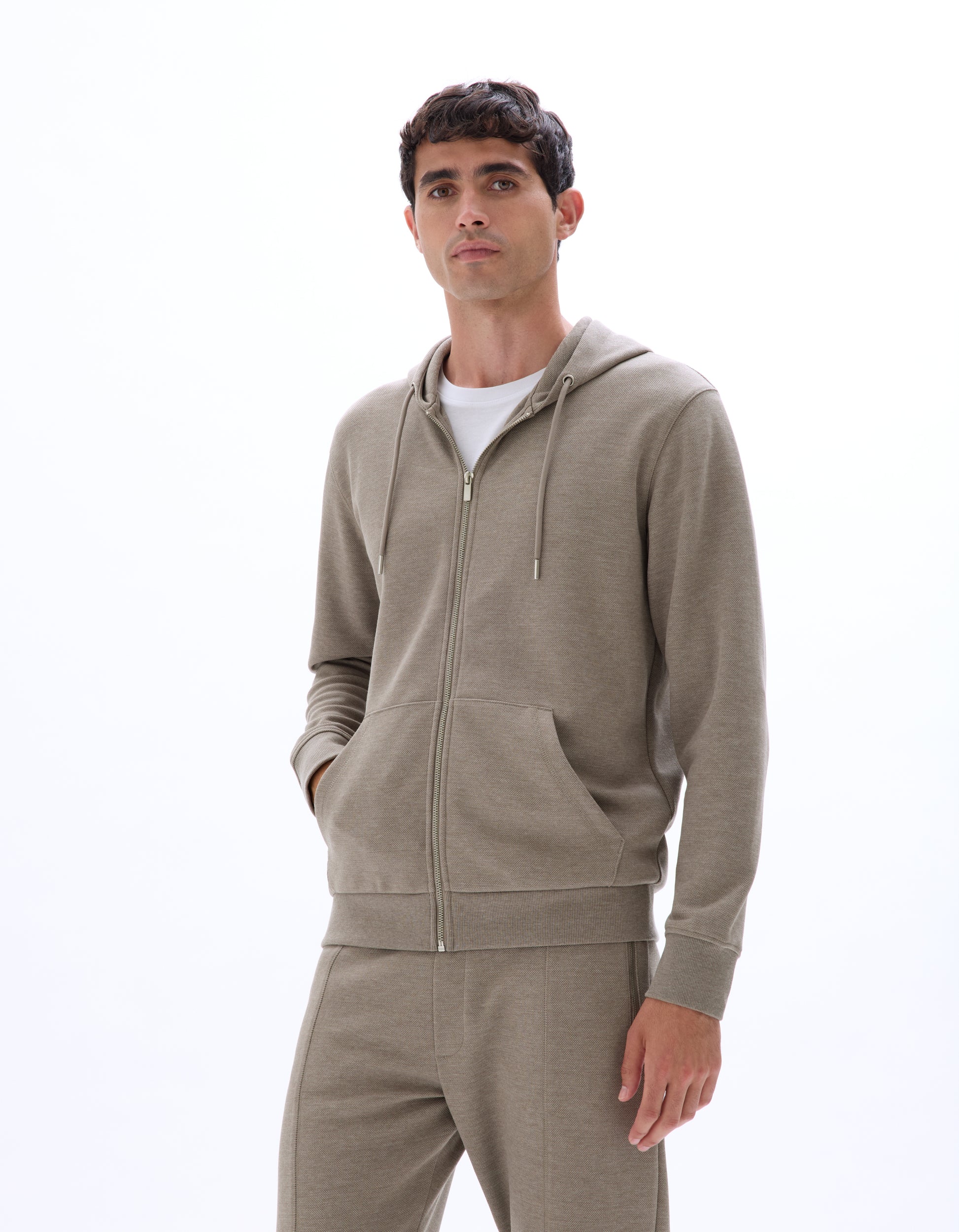 Heather Taupe Vest - Celio Lebanon