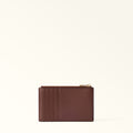 Furla Camelia M Zipped Card Case in Brown - Wallets 