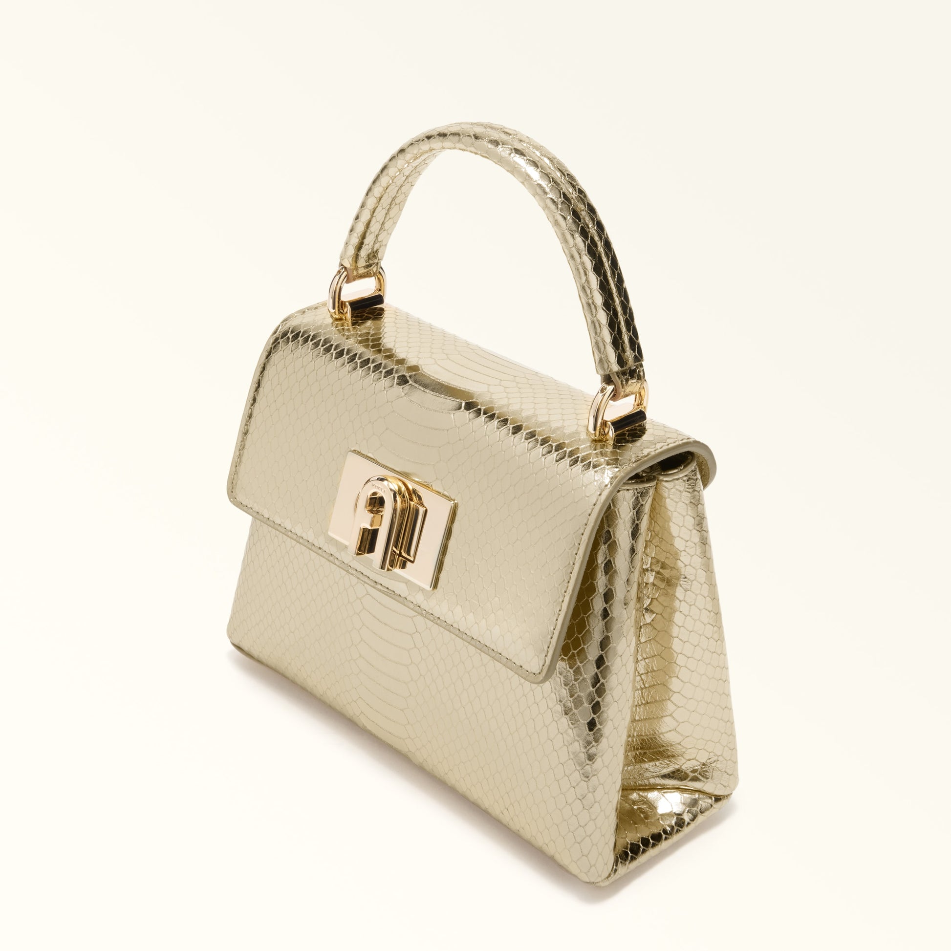 Furla 1927 Mini Top Handle Bag In Leather