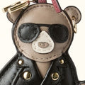Furla Allegra Rider Bear Charm in Black - Charms 