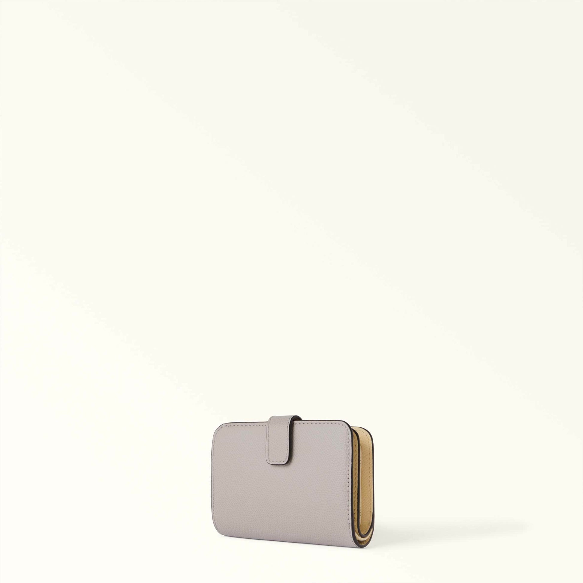 Furla Camelia S Compact Wallet in White - Wallets 