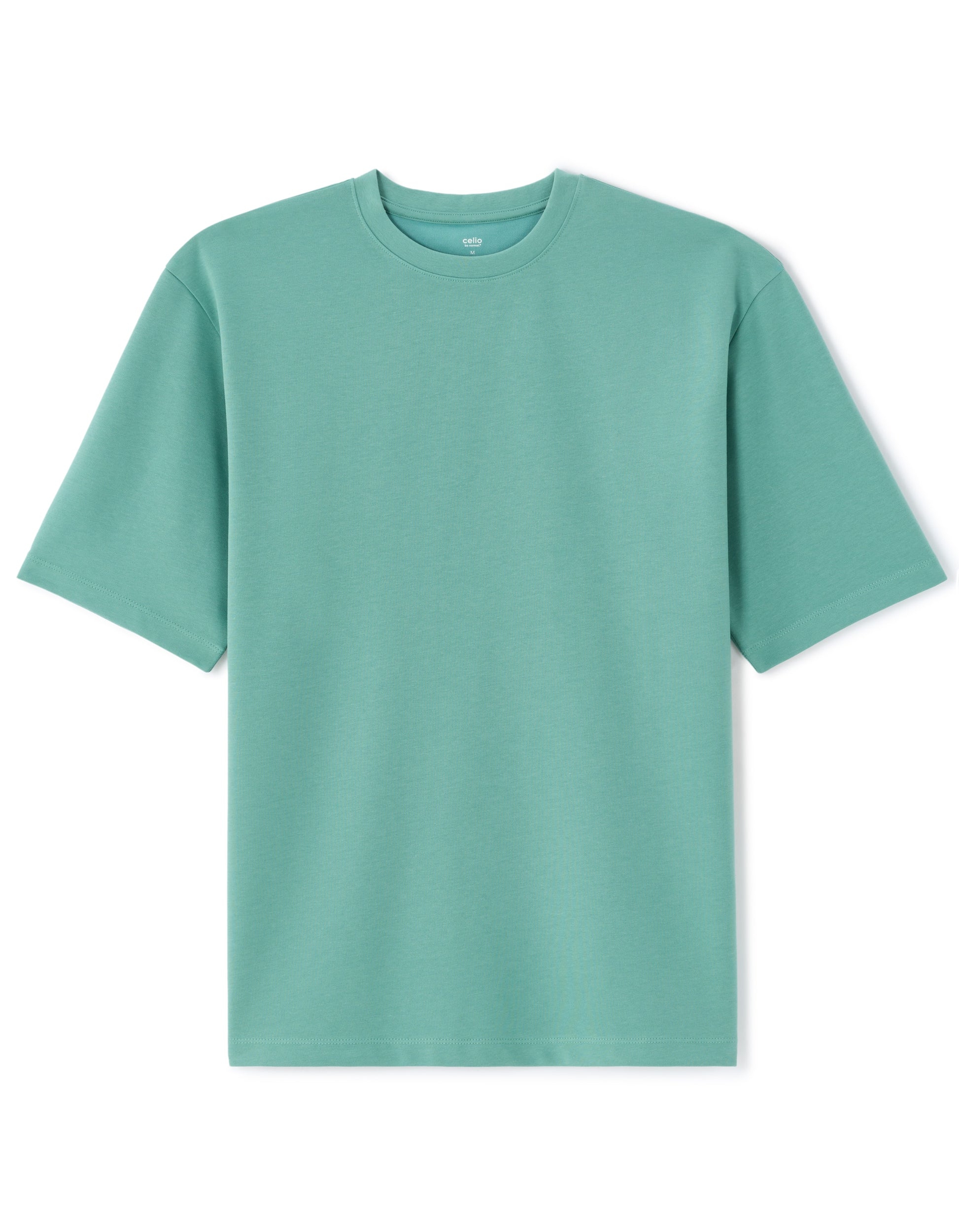 Celio Oversized Crew Neck T-shirt - Blue