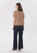 Pamela sweater in camel wool by Tara Jarmon
