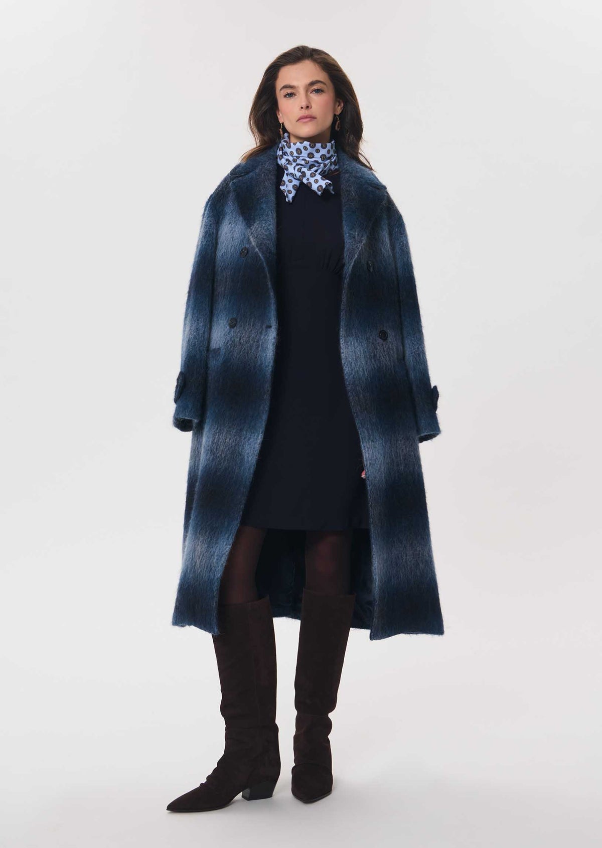 Rohanne dress in navy by Tara Jarmon