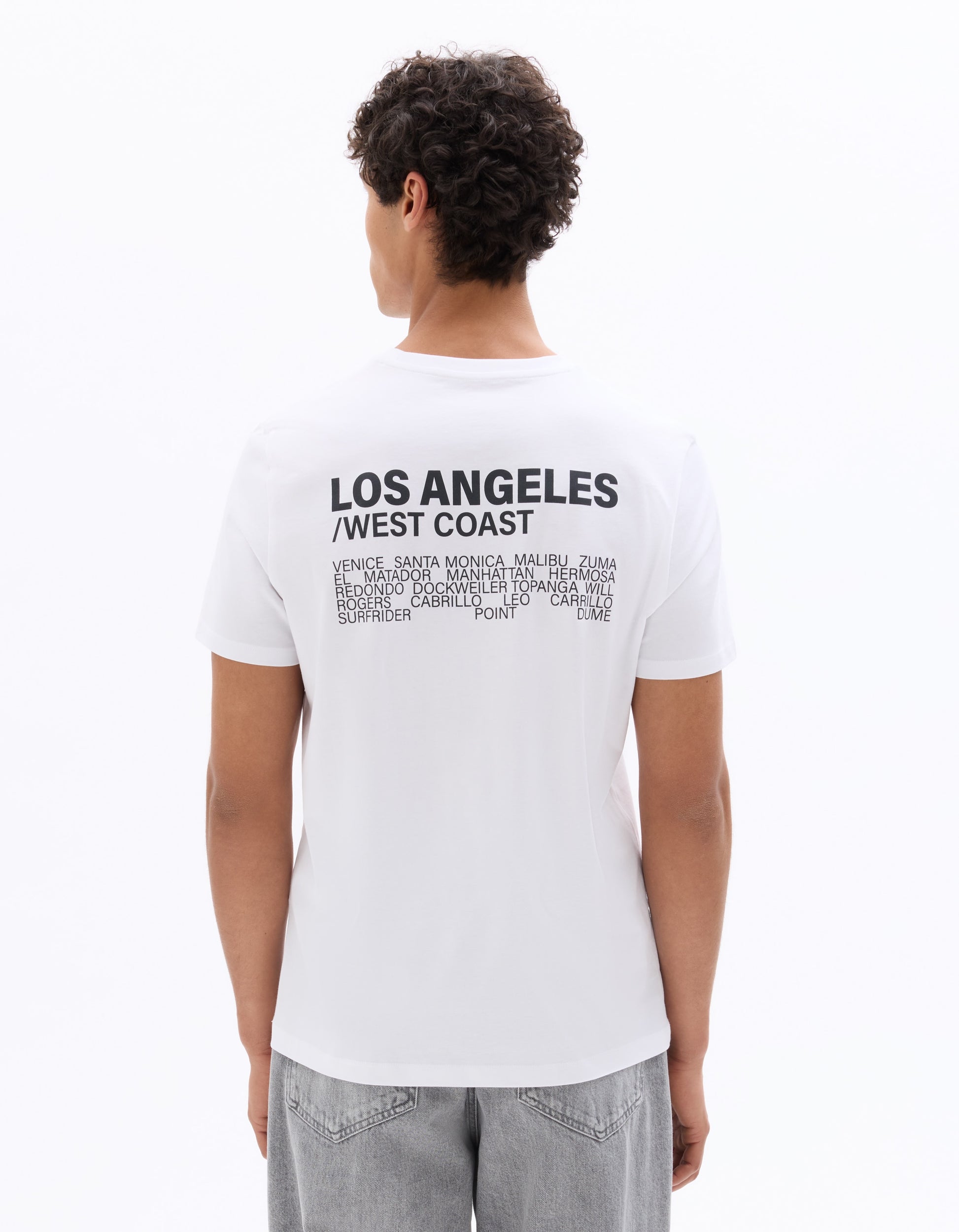 Celio Regular Fit Crew Neck T-shirt - 100% Cotton - White