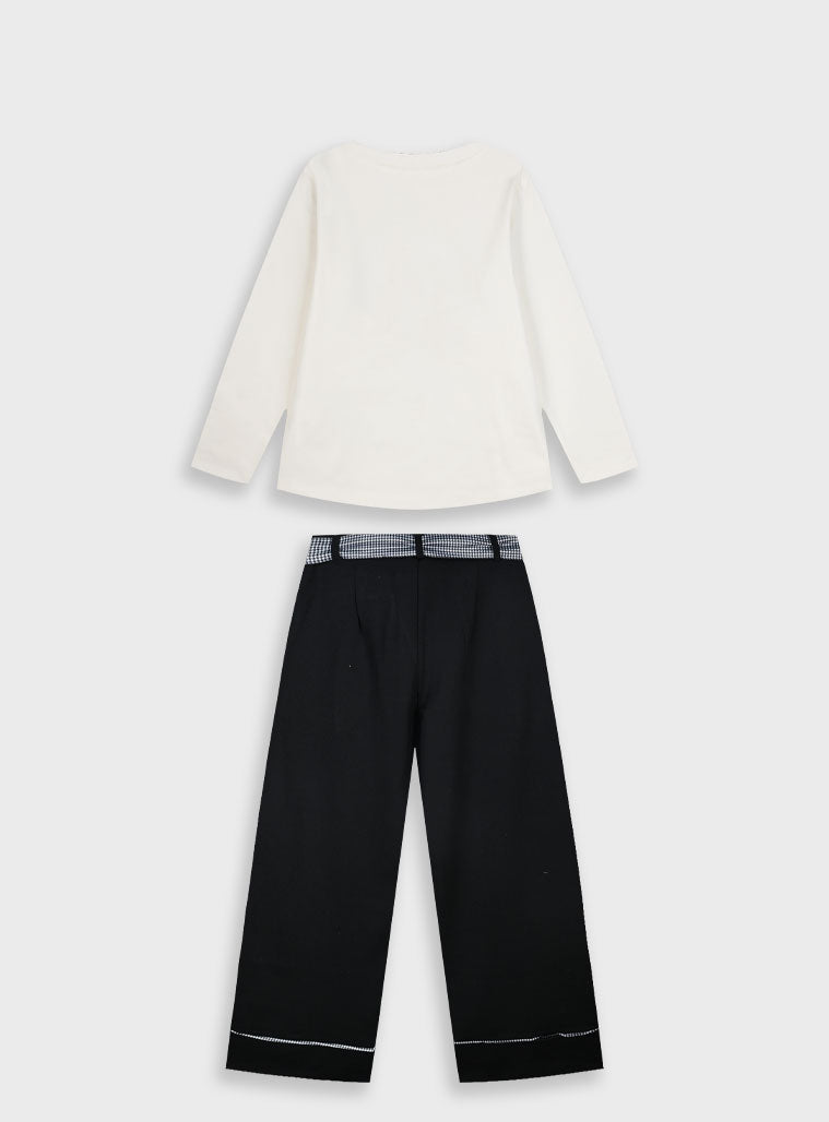 Children's Black Set For Girl