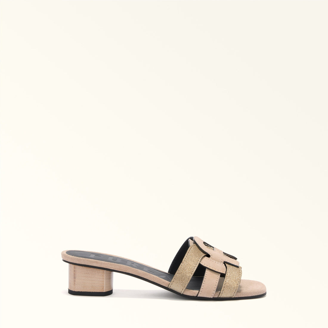Furla Cilindro Mule Sandal T.50 in White - Shoes 