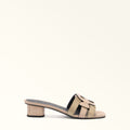 Furla Cilindro Mule Sandal T.50 in White - Shoes 
