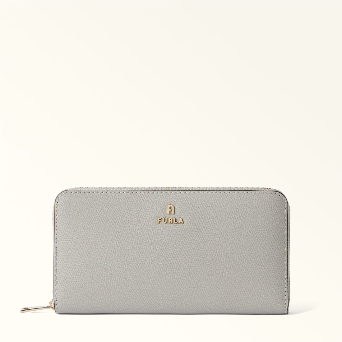 Furla Camelia Xl Zip Around in White - Wallets 