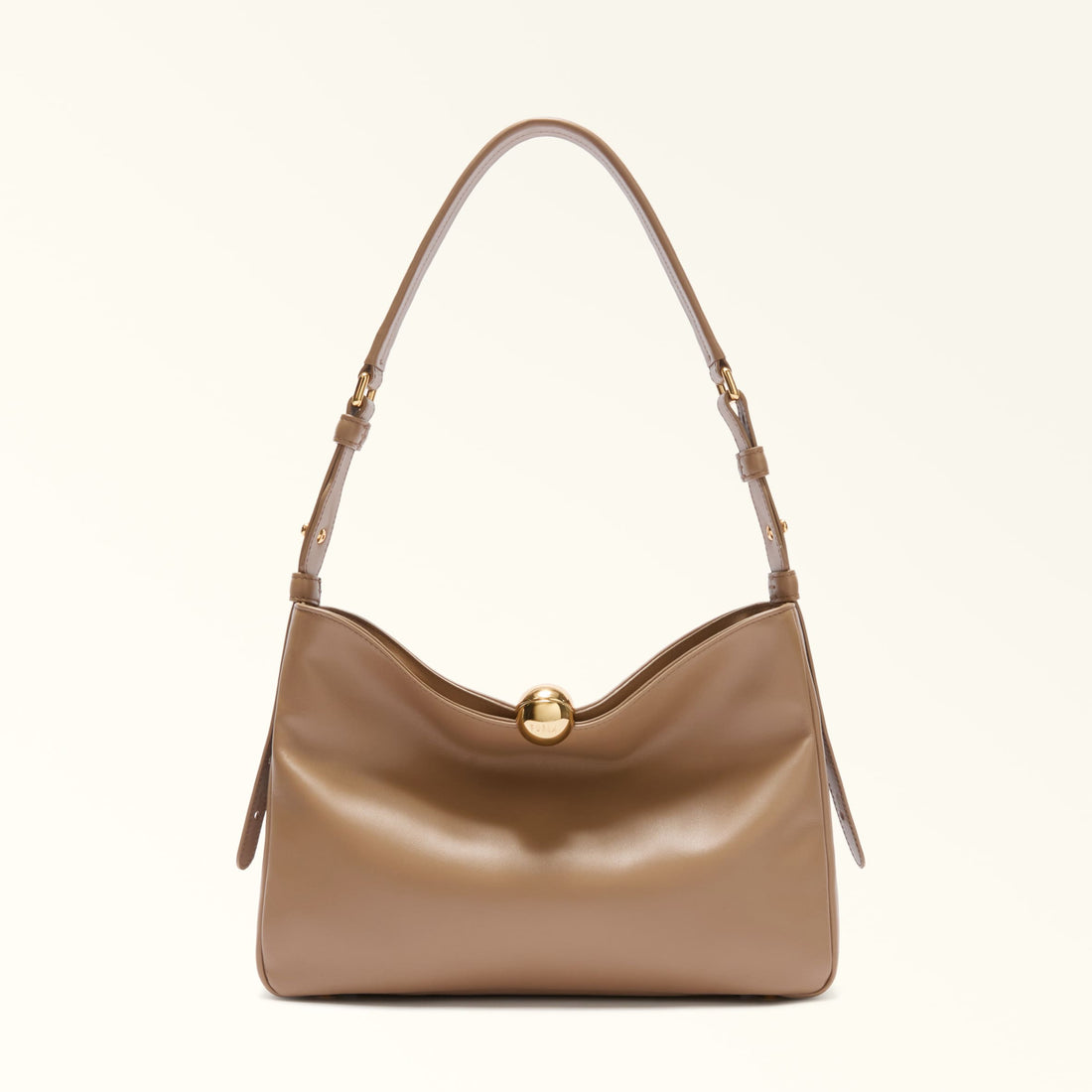 Furla Sfera Soft M Shoulder  Bag In Leather