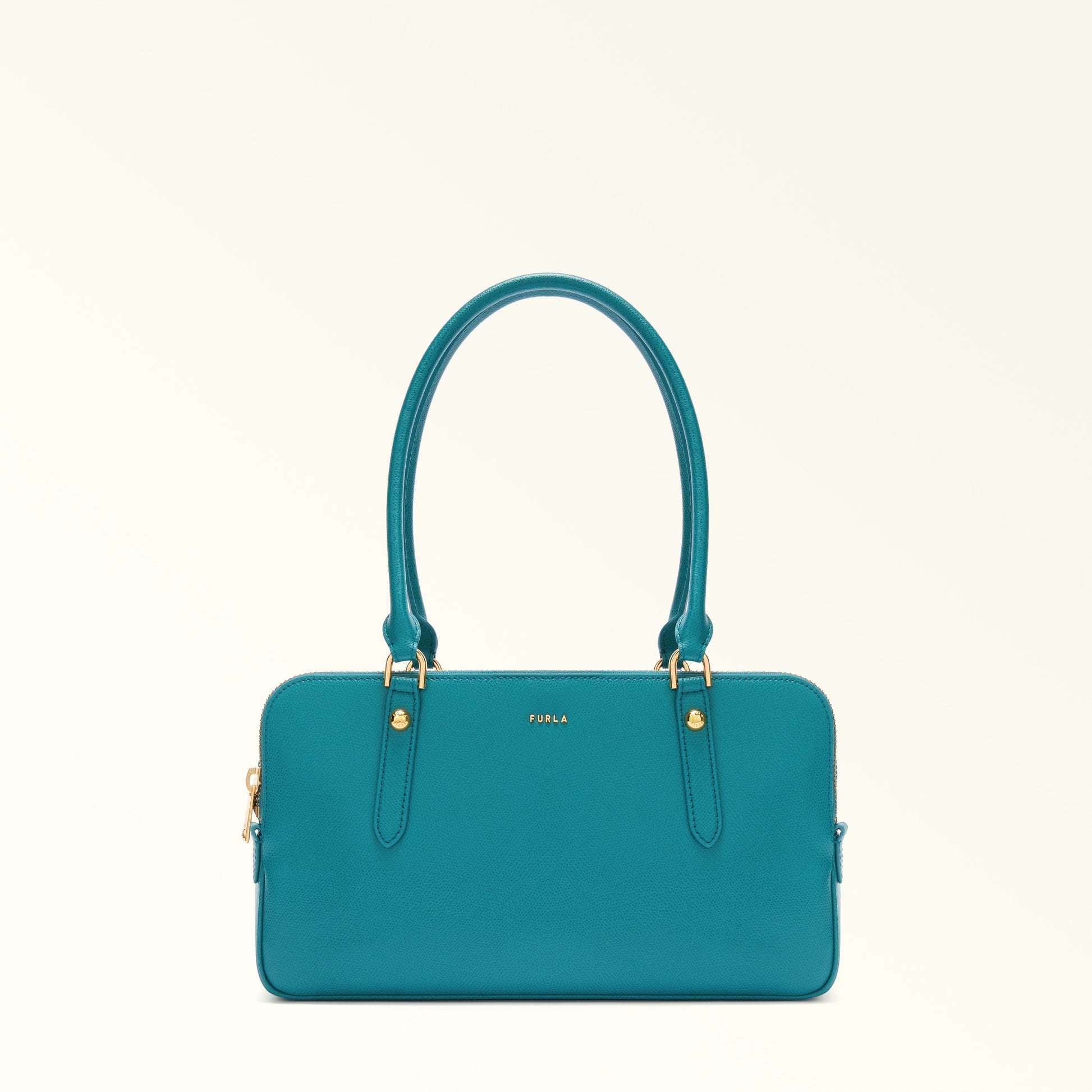 Furla Giulia M Boston  Bag In Leather