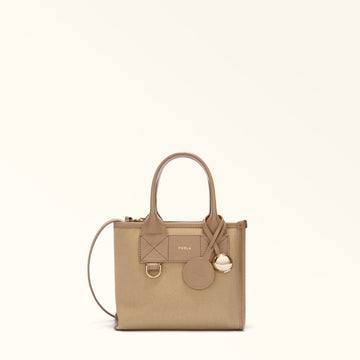 Furla Divide It Mini Tote in Brown - Bags 