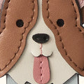 Furla Allegra Corgi Keyring in Brown - Charms 