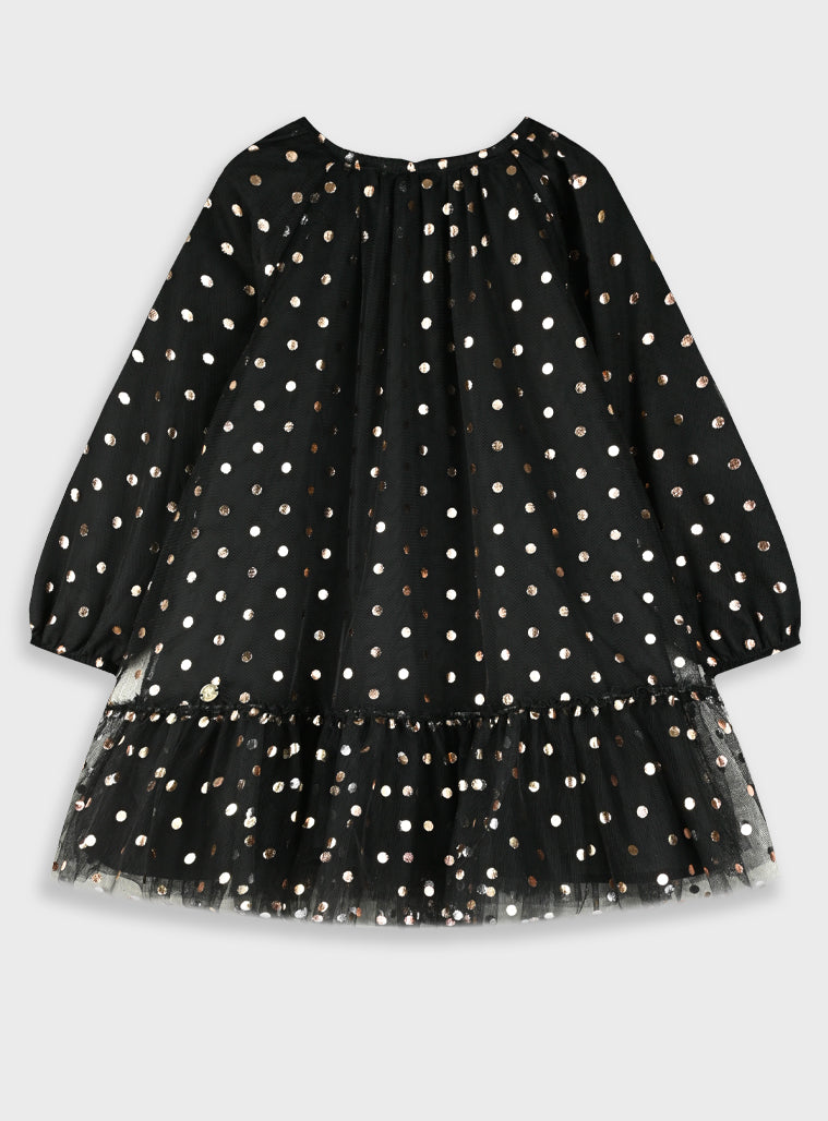 Girl Dress - Dotted Print