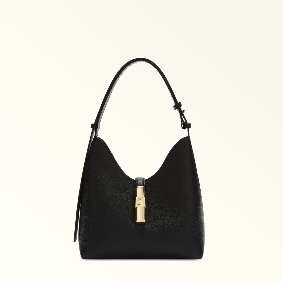 Furla Goccia S Hobo in Black - Bags 
