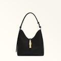Furla Goccia S Hobo in Black - Bags 