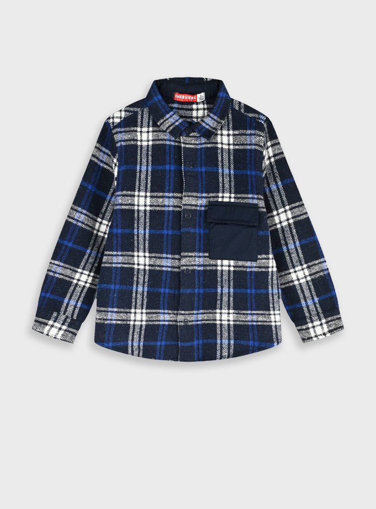 Cotton Boy Shirts - Check