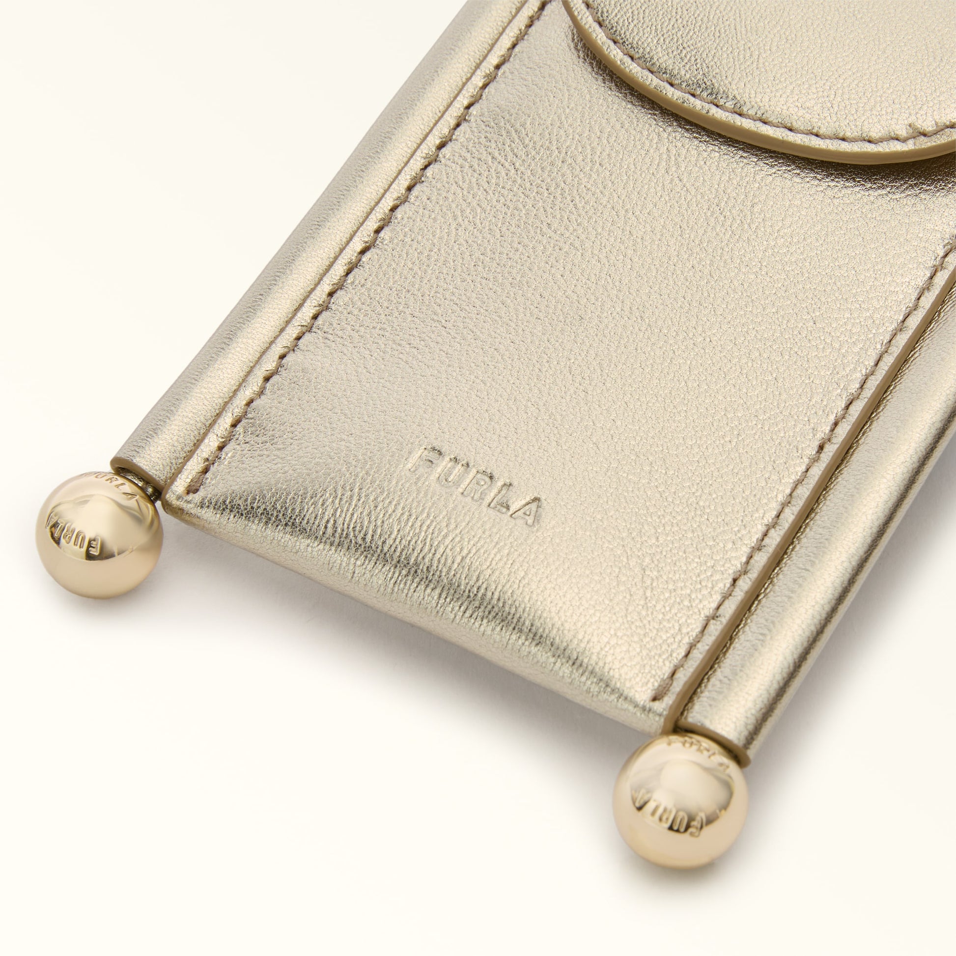 Furla Sfera Soft S Card Case Small Goods In Leather