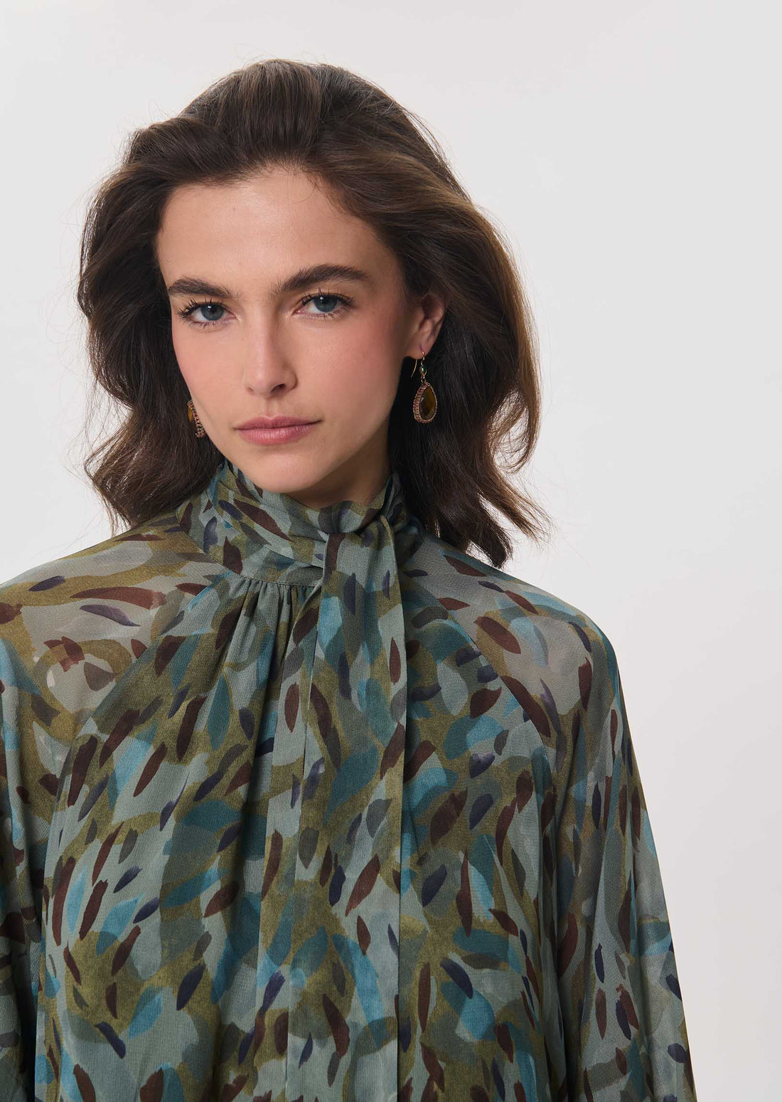 Rizzo dress in green by Tara Jarmon