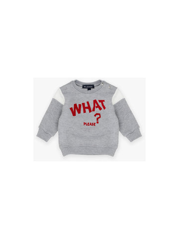 grey sweatshirt SWEATSHIRT KHABBAZ