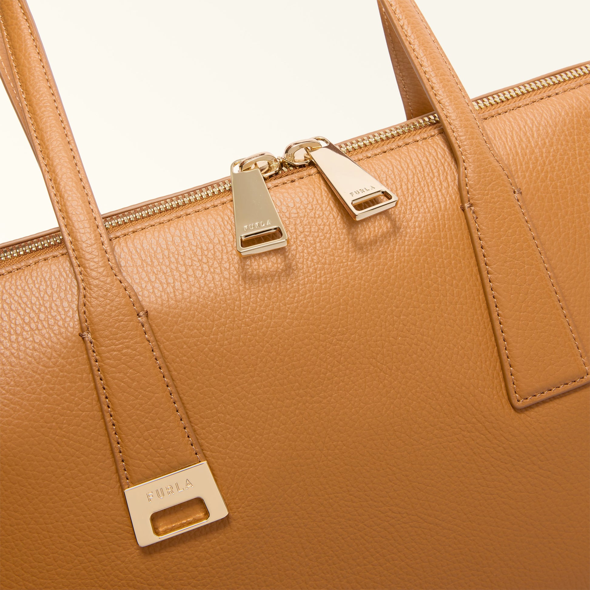 Furla Olivia M Tote in Brown - Bags 