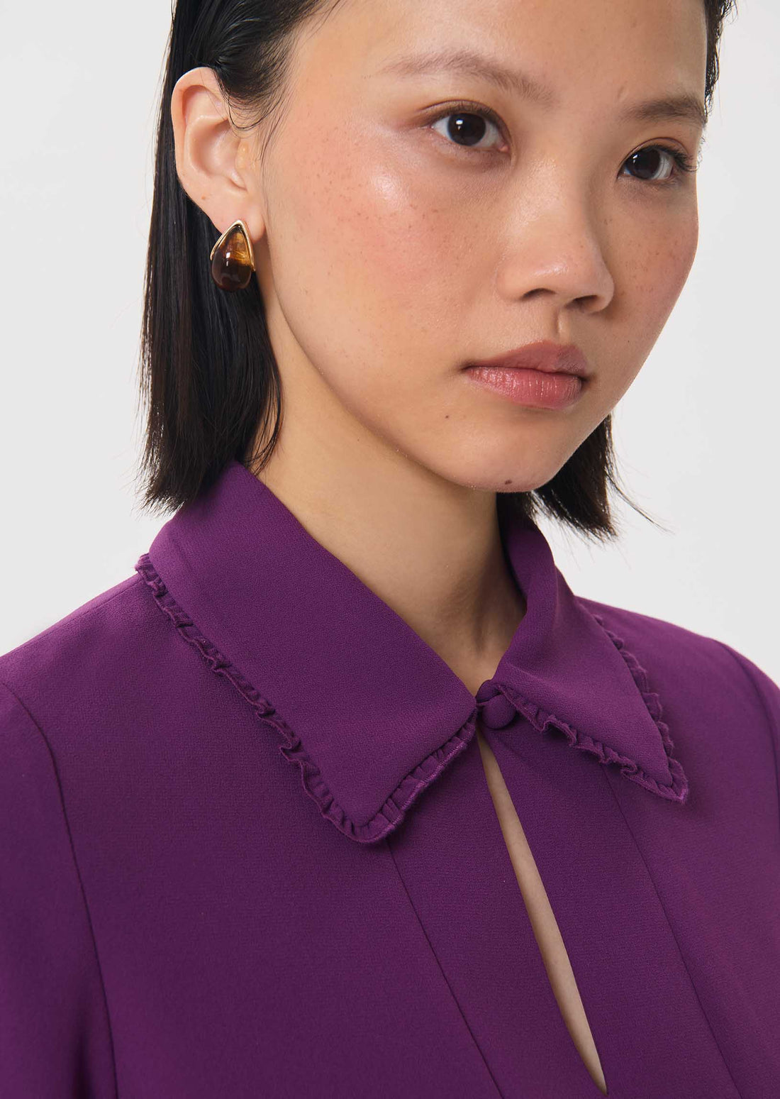 Roline dress in purple by Tara Jarmon