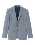 Slim Fit Stretch Blue Suit Jacket Celio