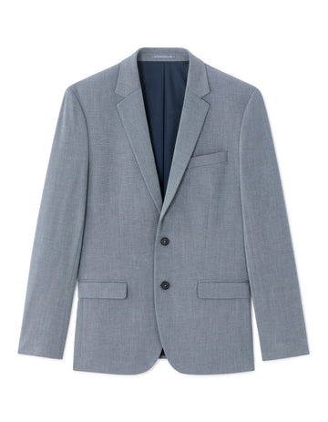 Slim Fit Stretch Blue Suit Jacket Celio