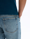Celio Relaxed Fit Jeans - 100% Cotton - 7/8 Length - Beige
