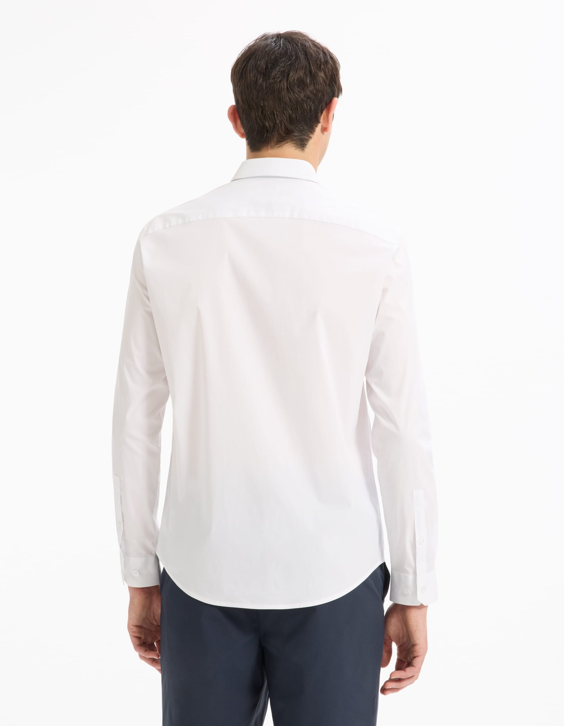 white Long sleeves Shirt
