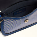 Furla Flow M Top Handle in Blue - Bags 