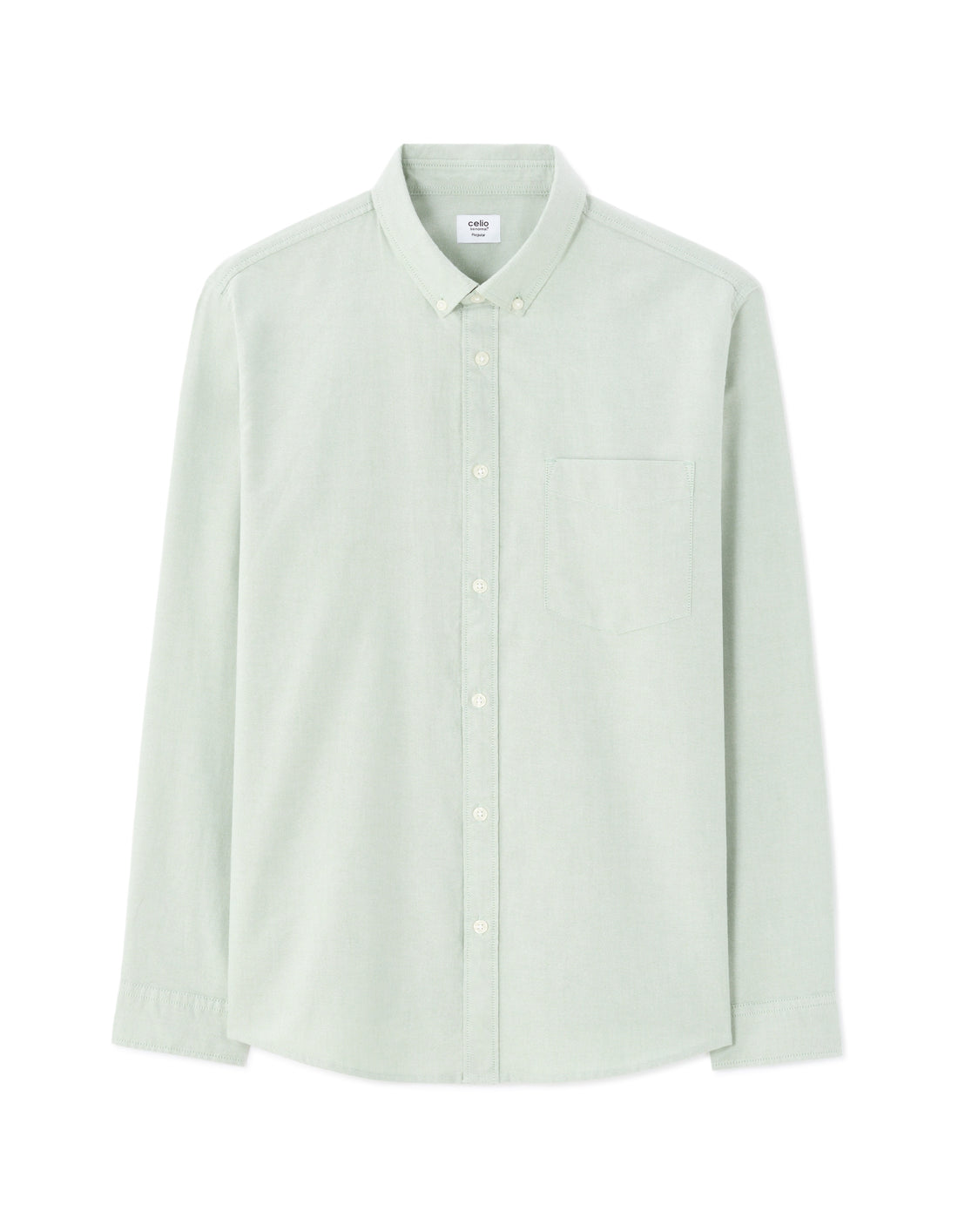 Green Long Sleeves Shirt for Men